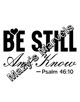 Be Still And Know Sticker 3